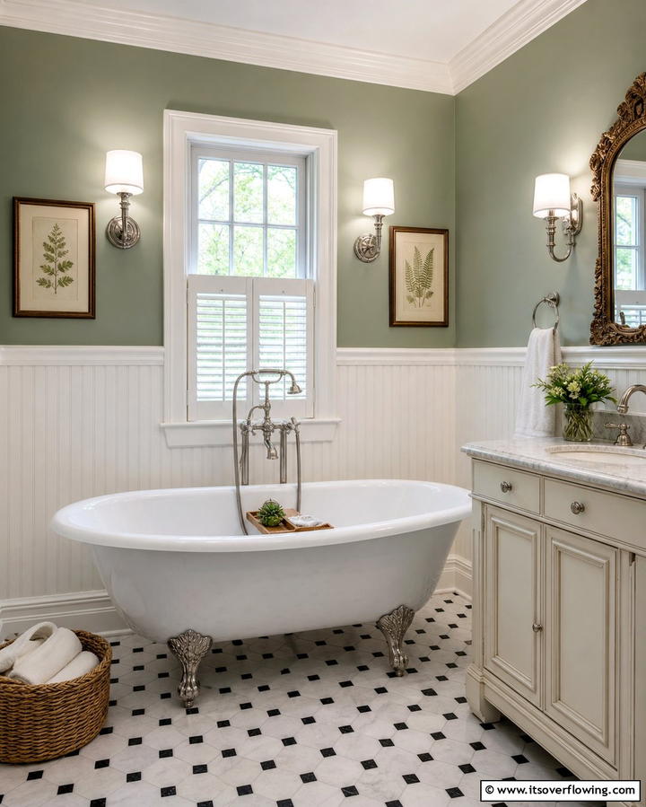 Wainscoting Bathtub Surround - 25 Bathtub Surround Ideas for a Luxurious Bathroom