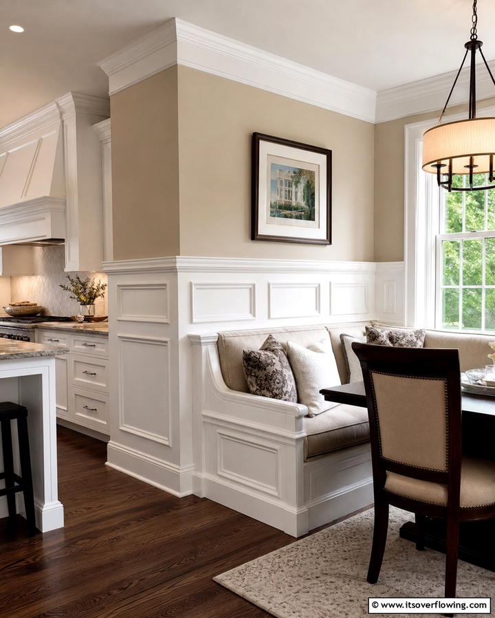 Wainscoting Details - 25 Traditional Kitchen Ideas for Timeless Elegance