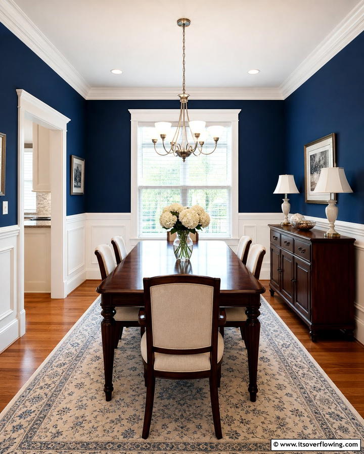Wainscoting and Paint Combinations - 25 Dining Room Wall Decor Ideas to Elevate Your Space