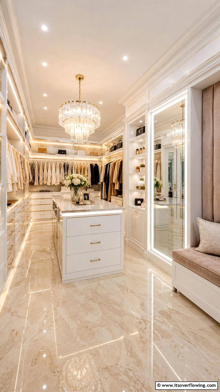 Walk In Wardrobe Paradise - 30 Dressing Room Ideas for Organized Luxury