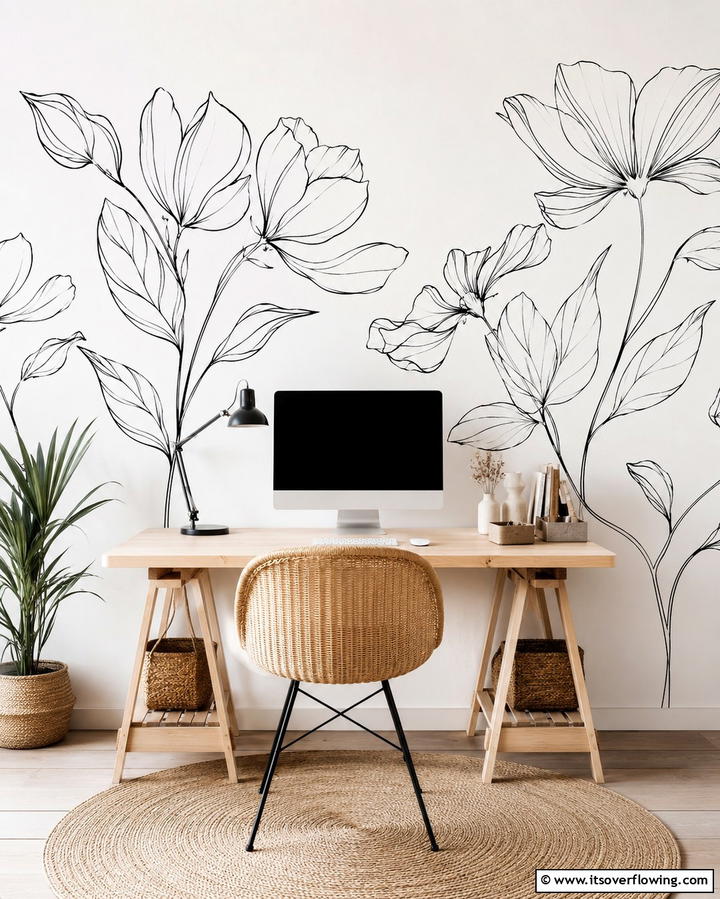 Wall Decals and Stickers - 25 Office Wall Decor Ideas to Inspire Creativity