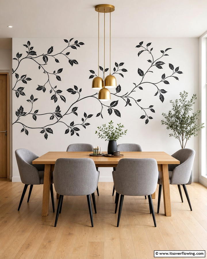 Wall Decals and Stickers - 25 Dining Room Wall Decor Ideas to Elevate Your Space