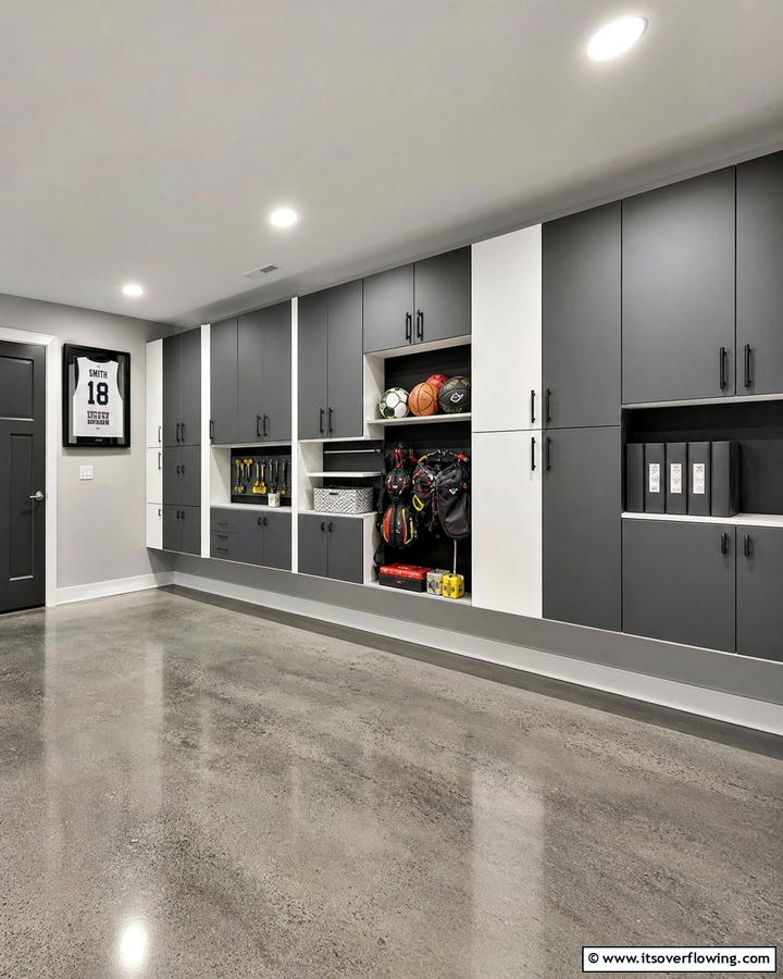 Wall Mounted Cabinets - 21 Basement Storage Ideas to Organize Clutter with Style