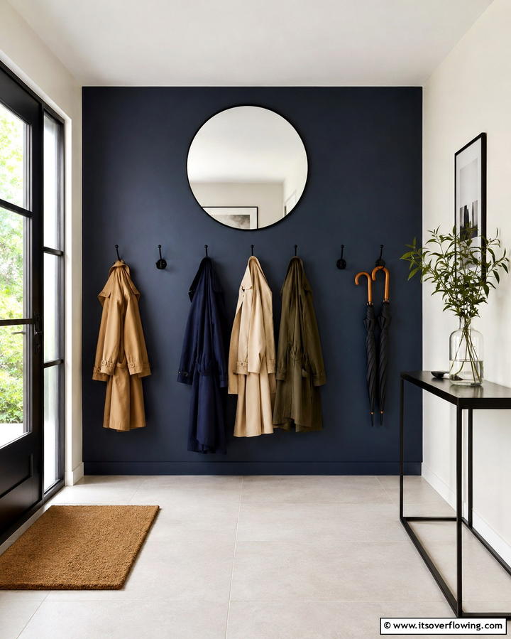Wall Mounted Coat Hooks - 30 Mudroom Storage Ideas for a Clutter-Free Entryway