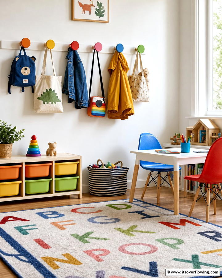 Wall Mounted Hooks for Simple Solutions - 25 Wall Storage Ideas to Maximize Your Space