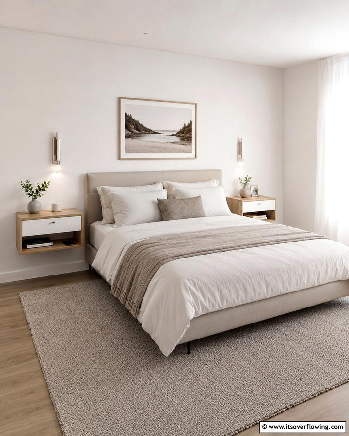 Wall Mounted Nightstands - 25 Smart Bedroom Storage Ideas to Declutter Your Space