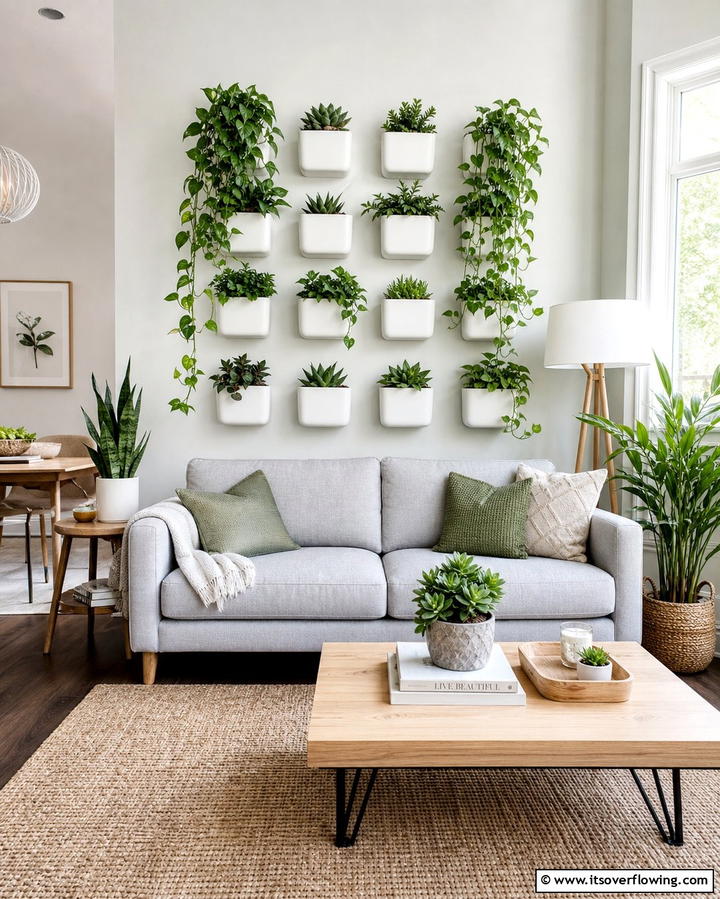 Wall Mounted Planters for Green Touches - 25 Wall Storage Ideas to Maximize Your Space