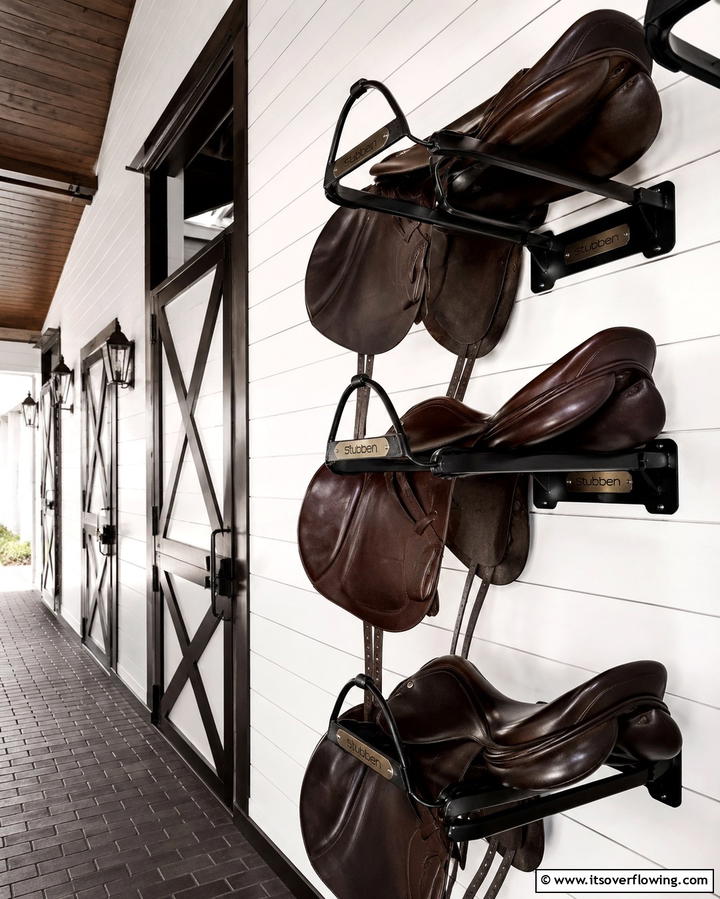 Wall Mounted Saddle Racks - 30 Functional Tack Room Organization Solutions