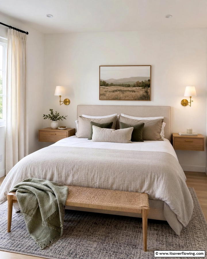 Wall Mounted Sconces - 20 Small Bedroom Lighting Ideas for a Cozy and Inviting Space