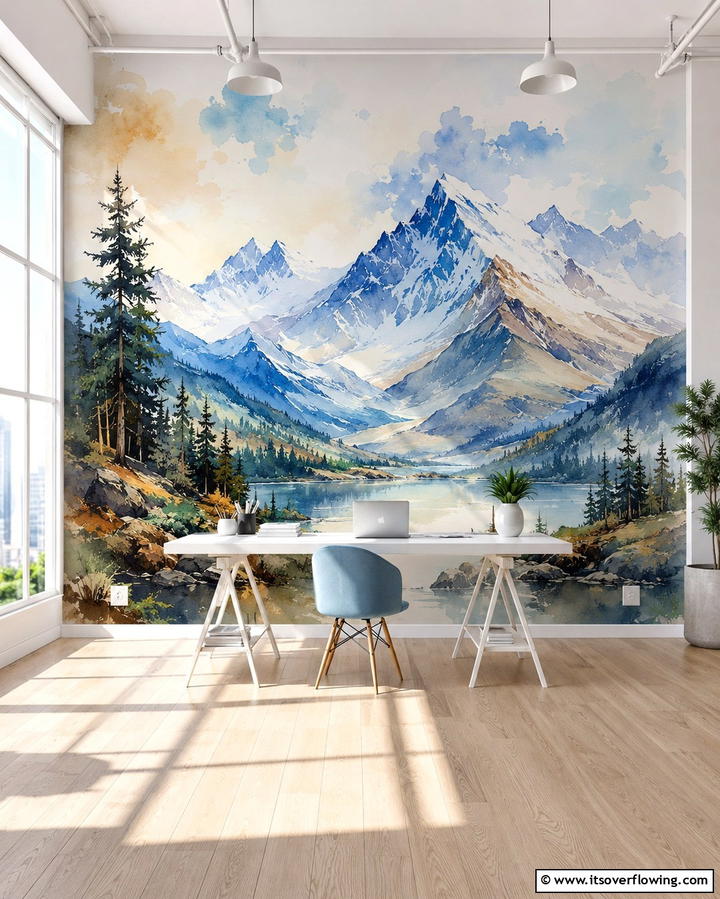 Wall Murals - 25 Large Wall Decor Ideas to Make a Bold Statement