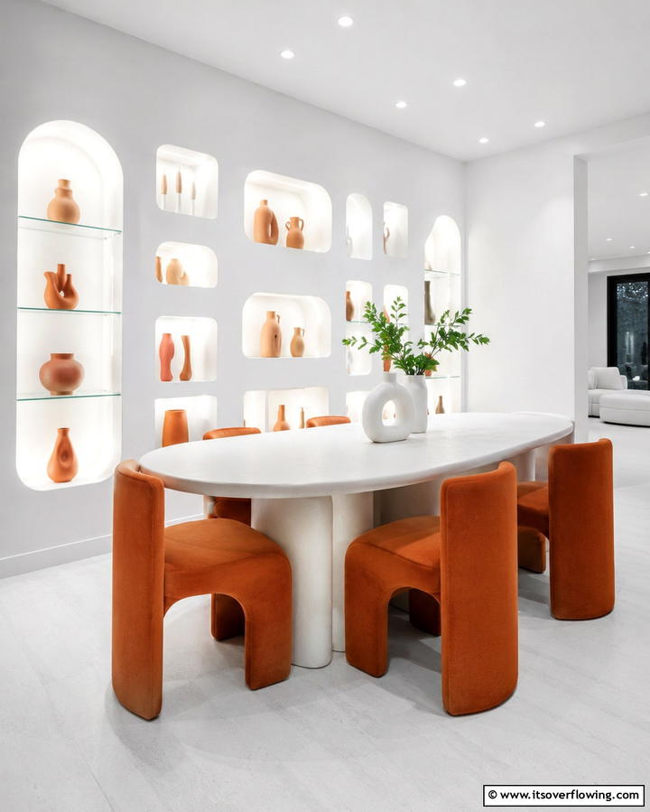 Wall Niche Storage - 30 Dining Room Storage Ideas for Clutter-Free Entertaining