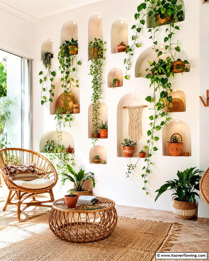 Wall Niches for Plants - 20 Wall Niche Ideas to Display Art and Decor Creatively