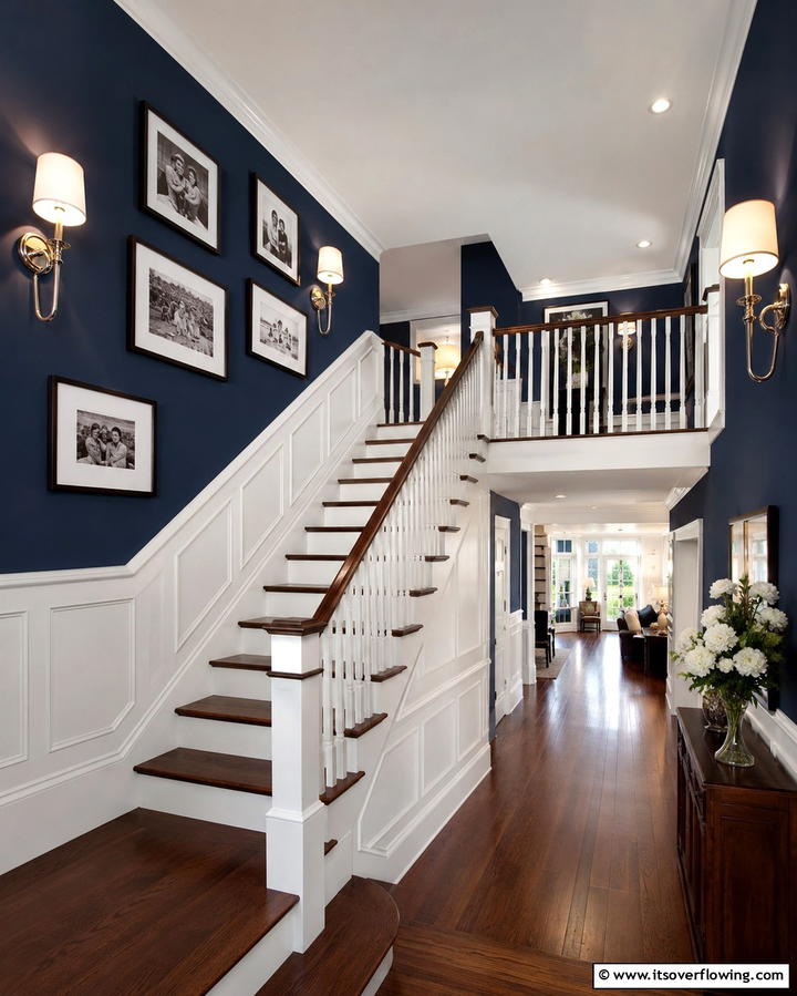 Wall Sconces for Timeless Appeal - 25 Staircase Lighting Ideas to Illuminate Your Home