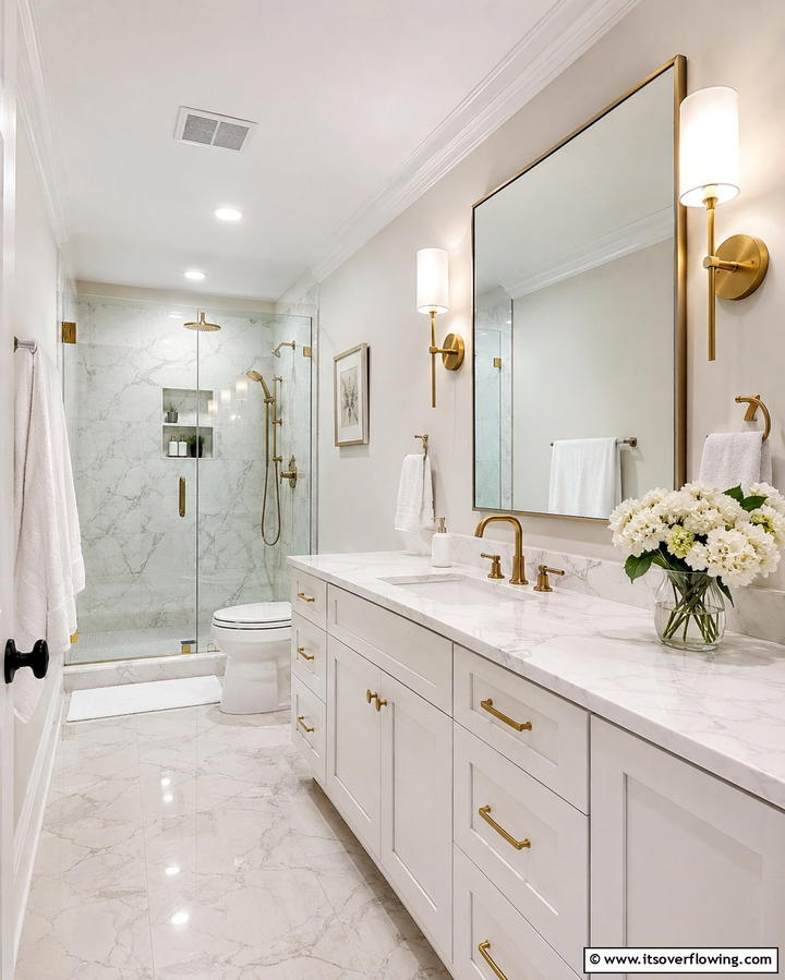 Wall Sconces for Versatile Illumination - 25 Bathroom Lighting Ideas to Brighten Your Space