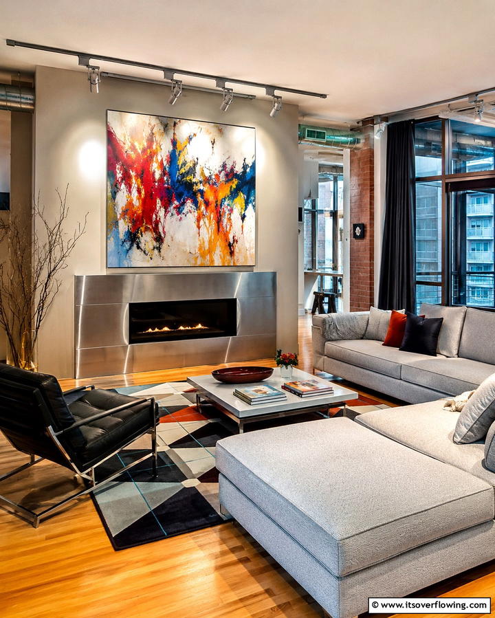 Wall Sconces on Either Side - 25 Fireplace Lighting Ideas to Create a Warm and Inviting Ambiance