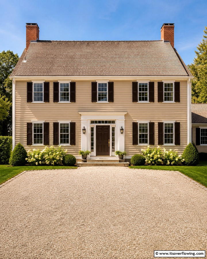 Warm BeigeOne - 25 Trending House Siding Colors for Curb Appeal