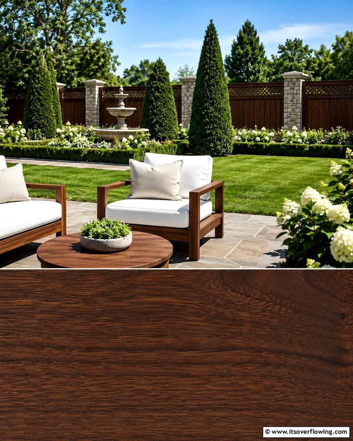 Warm Bronze Glow - 30 Fence Stain Colors to Enhance Wood’s Natural Look