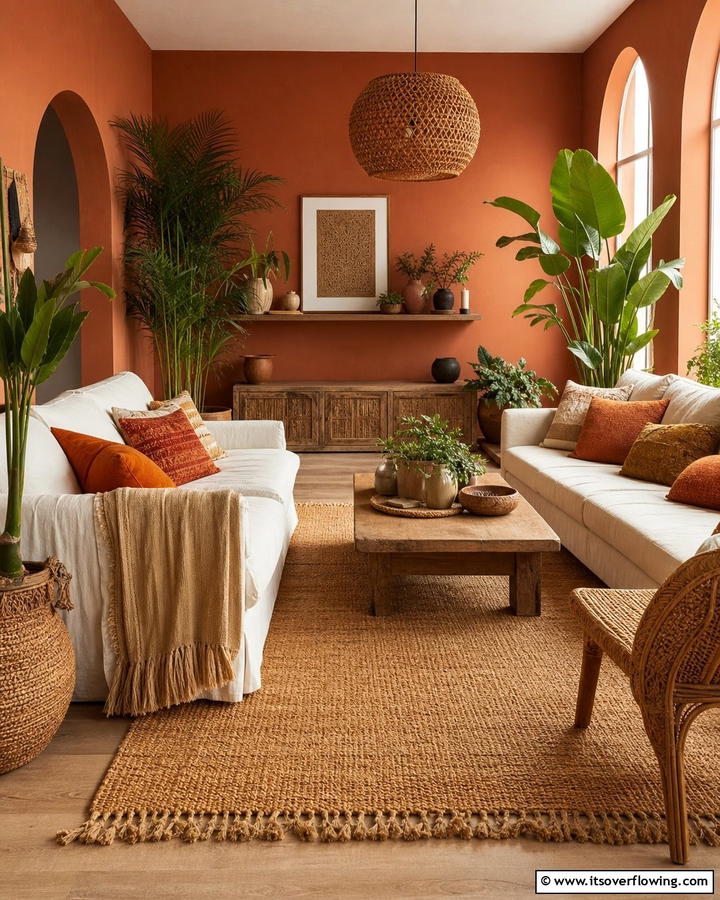 Warm Earthy Color Palette - 25 Bohemian Interior Design Ideas for a Chic Home