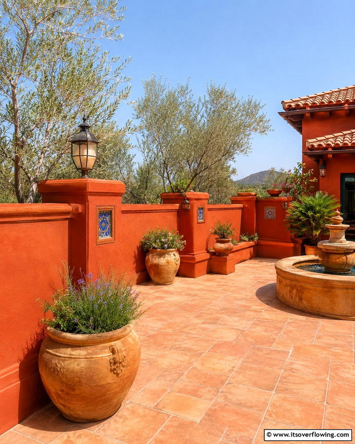 Warm Terracotta - 30 Best Fence Paint Colors for Outdoor Style