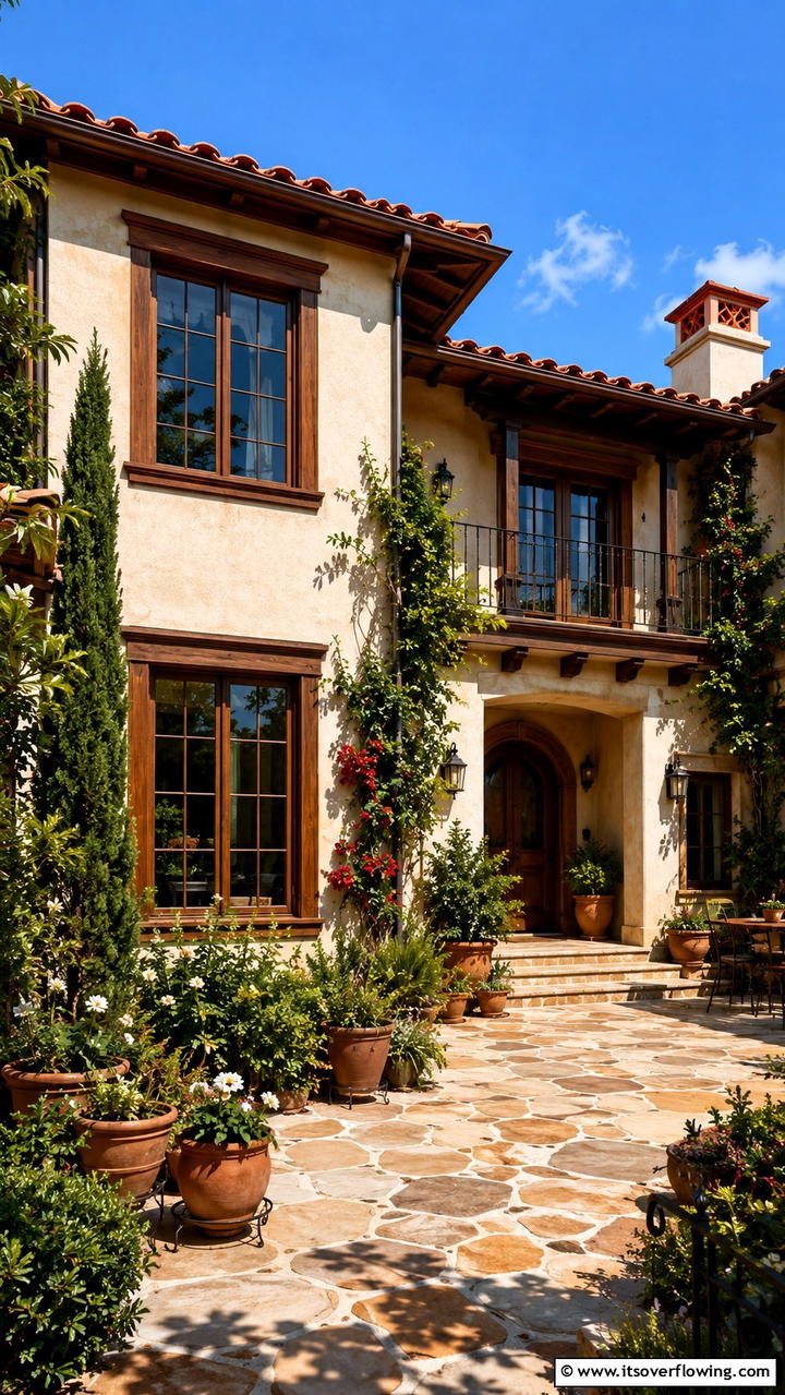 Warm Timber Look Trim - 30 Exterior Window Trim Ideas to Enhance Curb Appeal