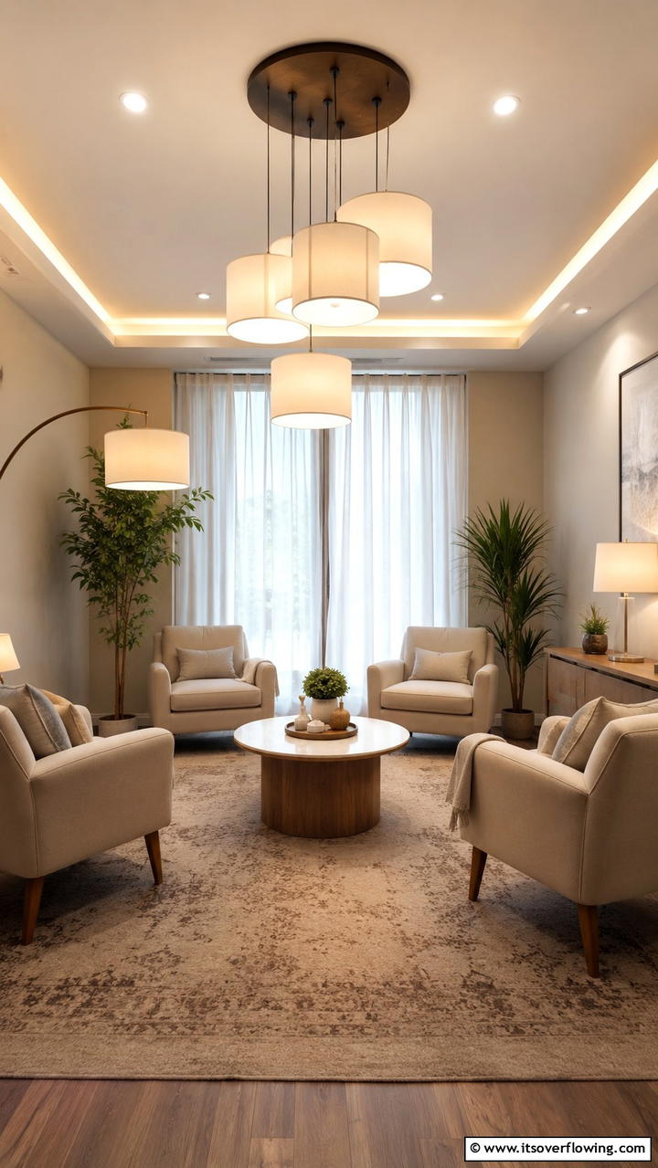 Warm and Inviting Lighting - 21 Calming Therapist Office Decor Ideas for a Serene Environment
