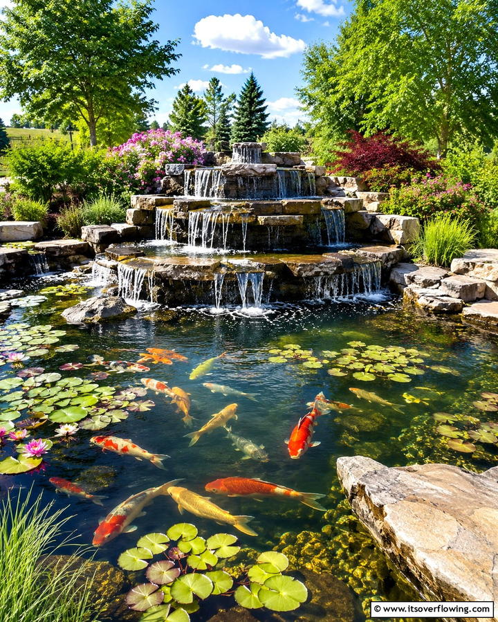 Water Features - 20 Stunning Large Backyard Ideas for Outdoor Living