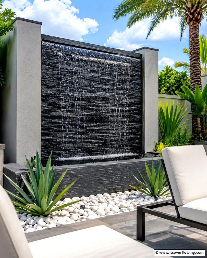 Water Features for Relaxation - 25 Large Backyard Landscaping Ideas for a Stunning Outdoor Oasis
