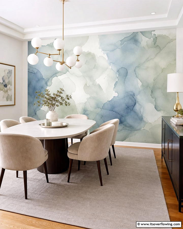 Watercolor Wash Technique - 30 Wall Painting Ideas for Every Room in Your Home