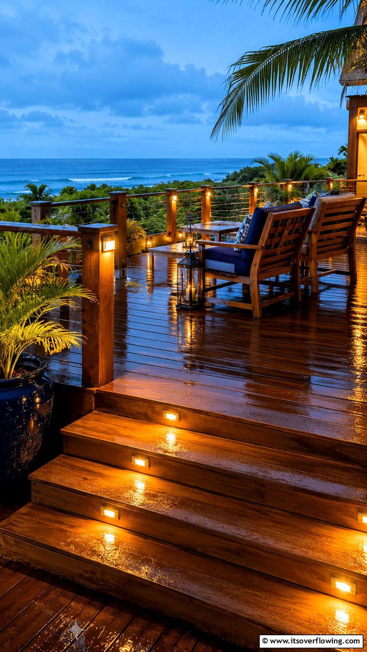 Waterproof Deck Lights - 30 Deck Lighting Ideas for Ambiance and Safety