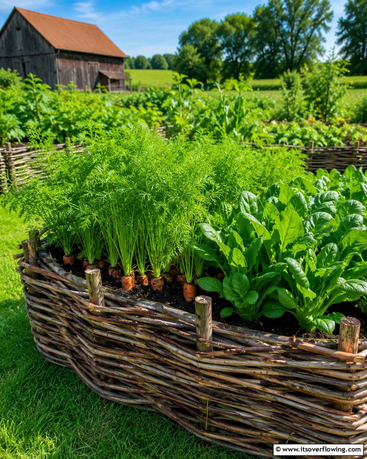 Wattle Raised Garden Beds - 25 Raised Garden Bed Ideas for a Thriving Vegetable Garden