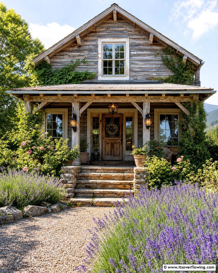 Weathered Gray Rustic Charm - 21 Gray Exterior House Paint Ideas for Stunning Curb Appeal
