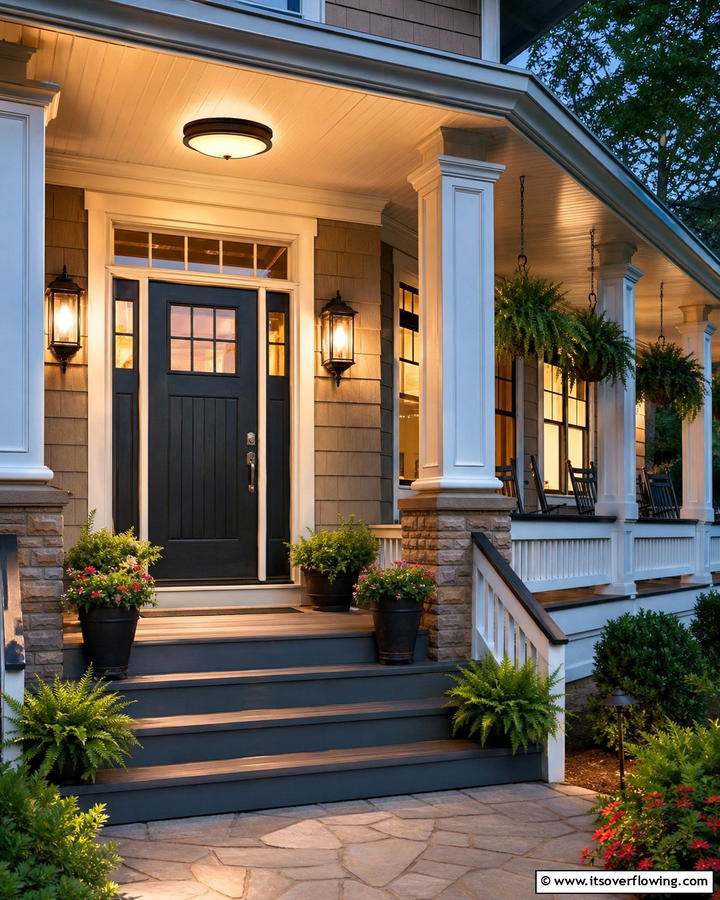 Welcoming Porch Lighting - 21 Outdoor Lighting Ideas to Illuminate Your Nights