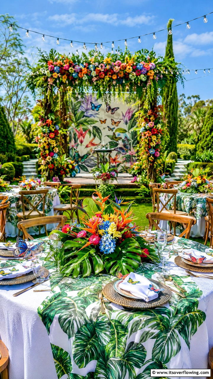 Whimsical Botanical Affair - 30 Garden Wedding Ideas- Enchanting Outdoor Celebration Themes