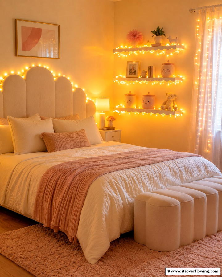 Whimsical Fairy Lights - 25 Princess Room Ideas to Create a Dreamy Space