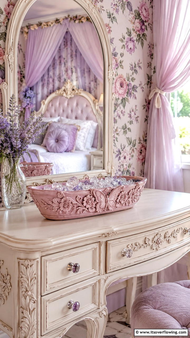 Whimsical Fairy Tale Dough Bowl Display - 30 Rustic Dough Bowl Decor Concepts for Farmhouse-Inspired Homes
