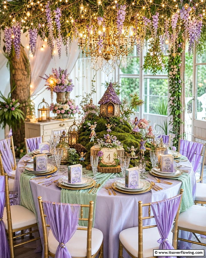 Whimsical Fairy Tale Theme - 20 Round Table Decor Ideas for Stylish Dining Spaces