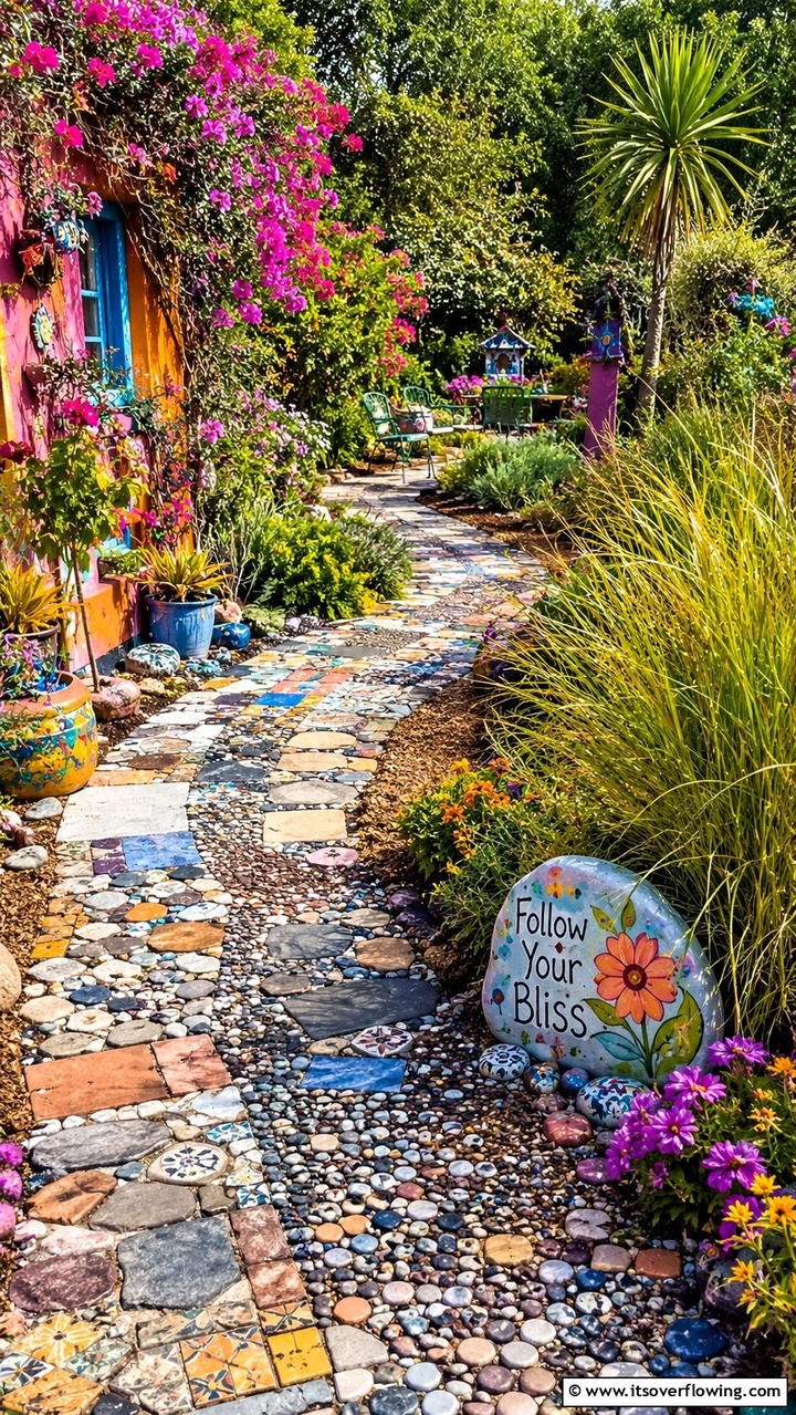 Whimsical Garden Lane - 30 Stunning Garden Path Ideas to Guide Your Landscape