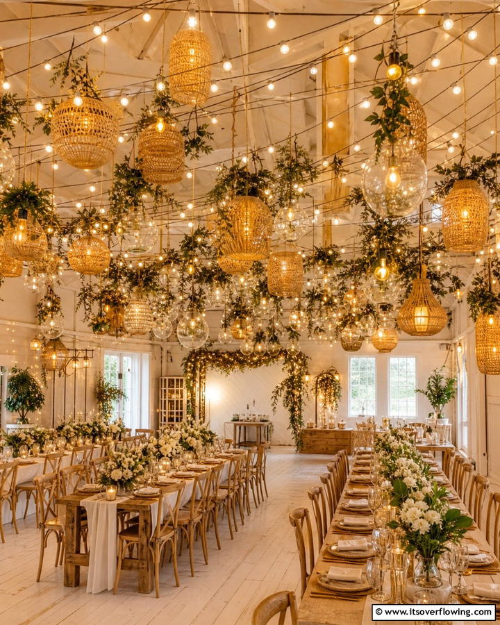 Whimsical Lighting and Lantern Accents - 21 Boho Wedding Ideas for a Free-Spirited Celebration