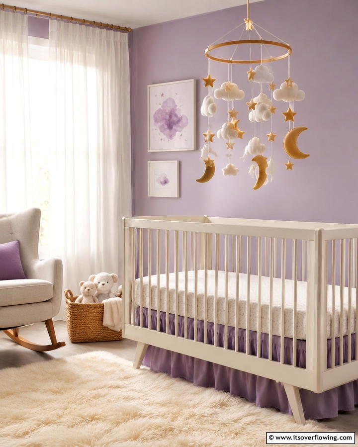 Whimsical Mobiles - 25 Nursery Wall Decor Ideas to Create a Cozy and Cute Space