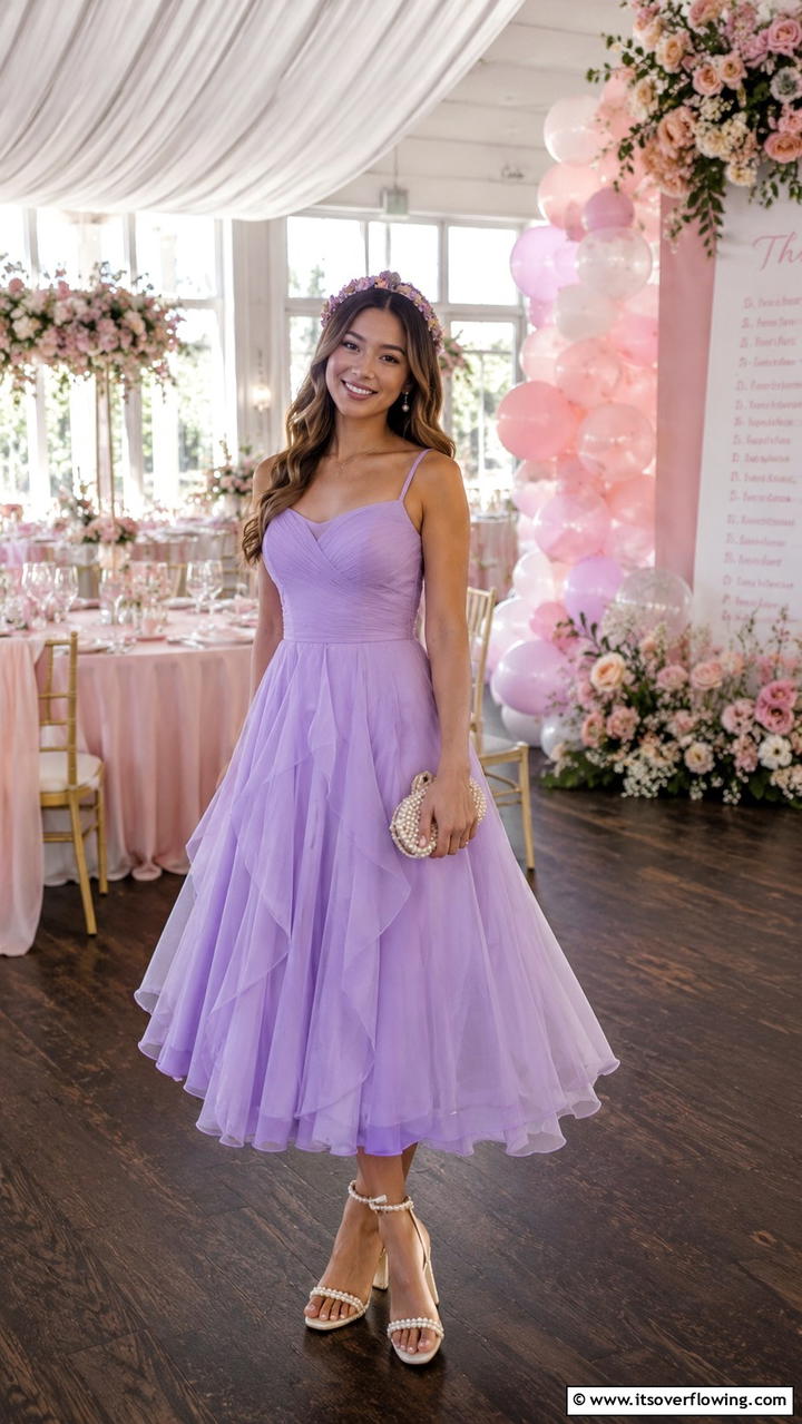 Whimsical Pastels - 30 Guest Wedding Outfit Ideas- Stylish Attire Inspiration