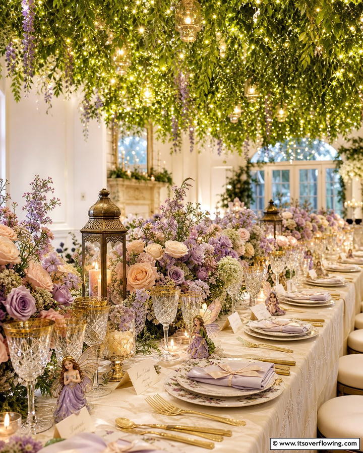Whimsical Table Settings - 25 Fairytale Wedding Ideas for Your Dream Ceremony