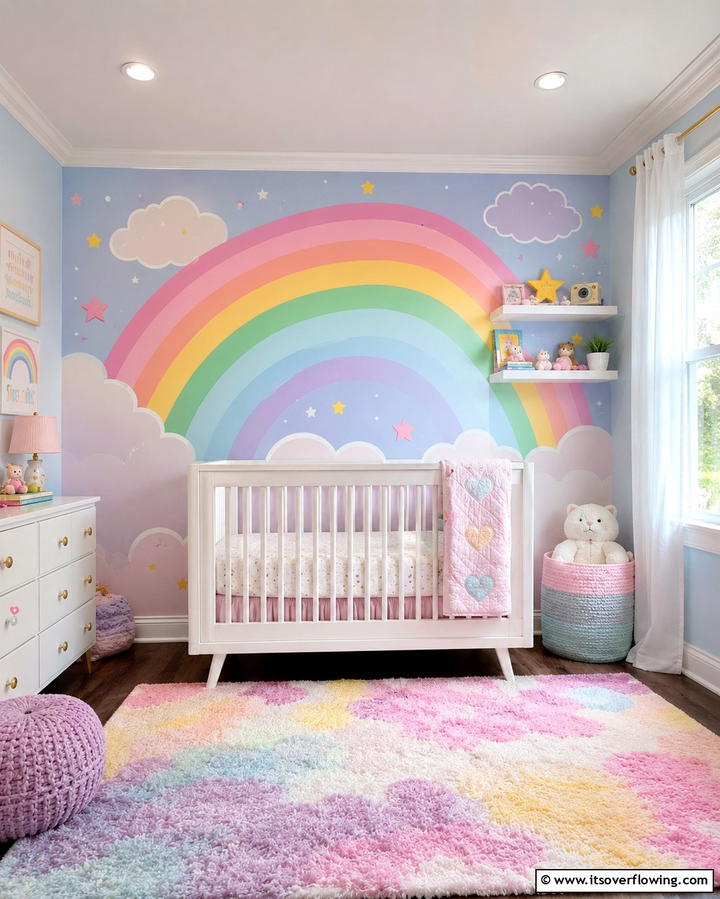 Whimsical Wall Wonders - 30 Small Nursery Ideas for Adorable Compact Spaces
