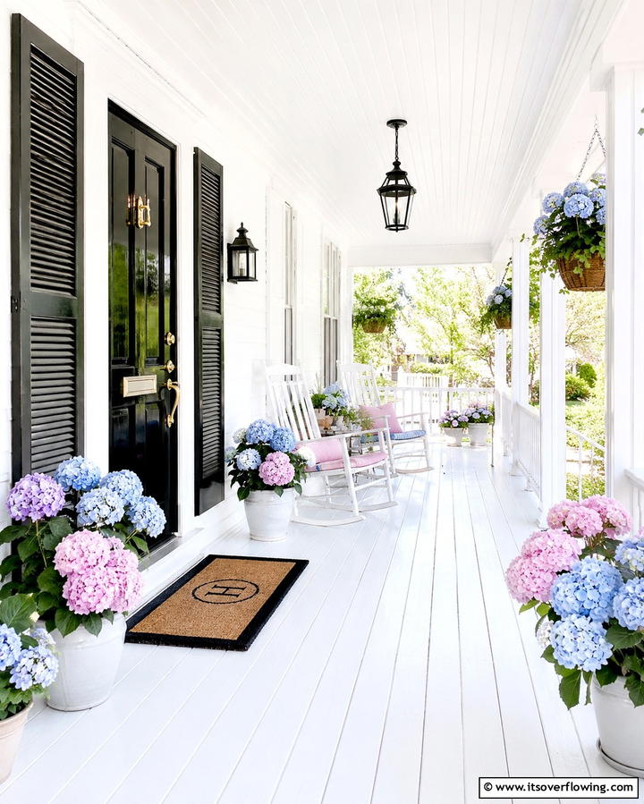 Whimsical White for a Clean Slate - 30 Porch Paint Color Ideas for Inviting Entryways
