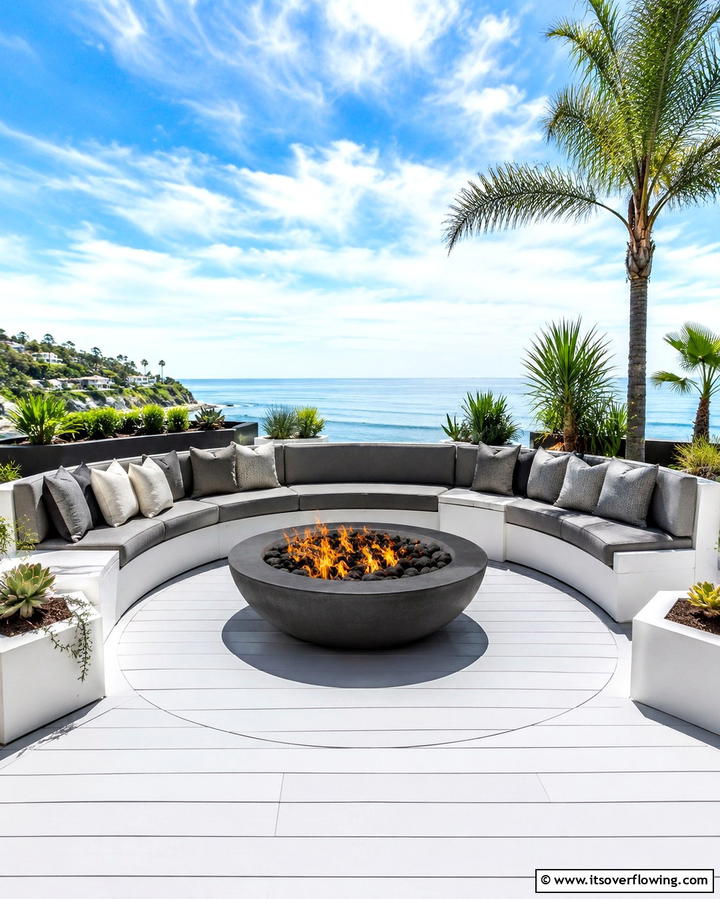 White Deck with Glass RailingsOne - 25 White Deck Ideas for a Stunning Outdoor Space