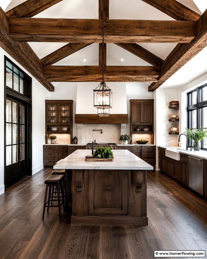 White Subway Tile BacksplashExact - 30 Charming White Farmhouse Kitchen Inspirations