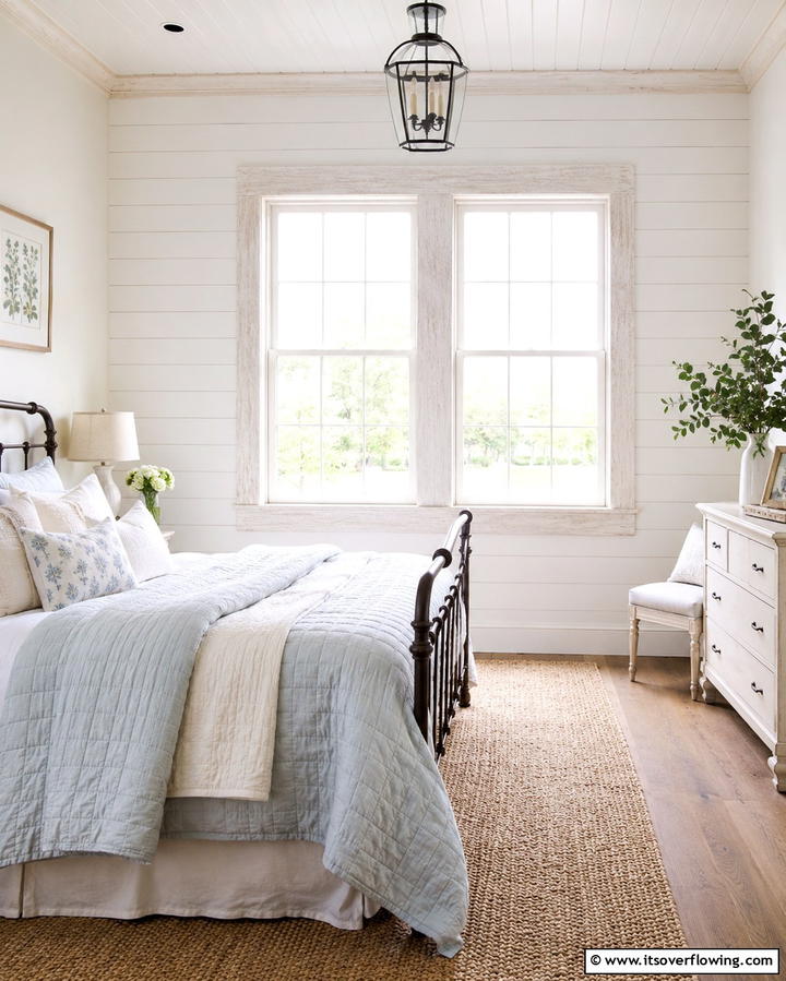 Whitewashed Window Trim - 25 Farmhouse Interior Window Trim Ideas for Charm