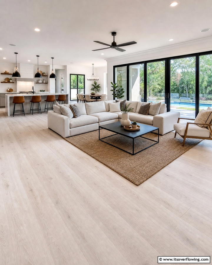 Whitewashed Wood Floors - 25 Modern Cape Cod House Ideas for Coastal Living