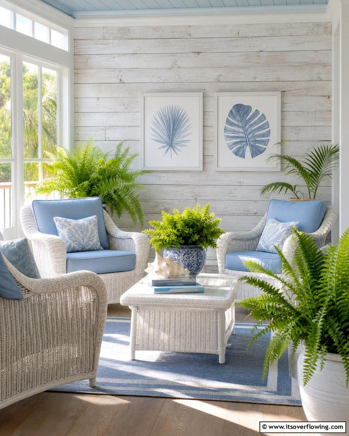 Whitewashed Wood Wall - 25 Wood Trim Accent Wall Ideas for a Warm Touch