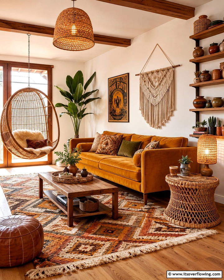 Wicker Accents - 25 1970s-inspired Design Ideas for Retro Vibes