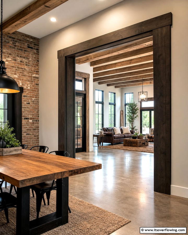 Wide Plank Trim - 25 Door Trim Ideas to Enhance Your Home’s Interior